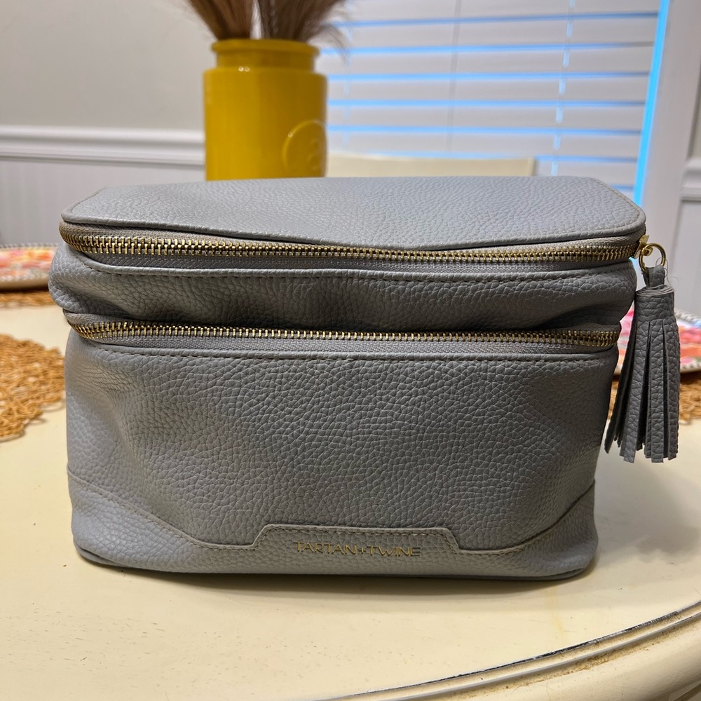 Tartan + Twine Double Makeup Bag